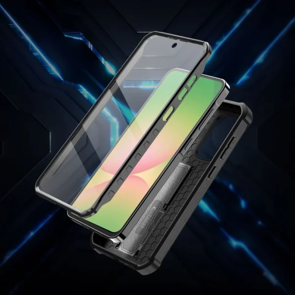 Tech-Protect Kevlar Cam+ Case for Samsung Galaxy A56 5G - Blackeng