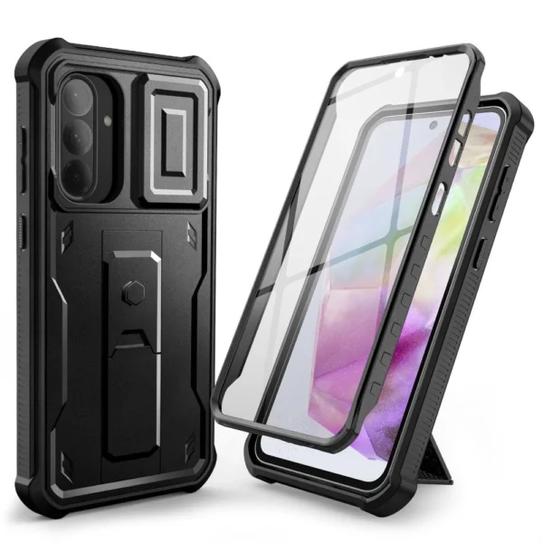 Tech-Protect Kevlar Cam+ Case for Samsung Galaxy A36 5G - Blackeng