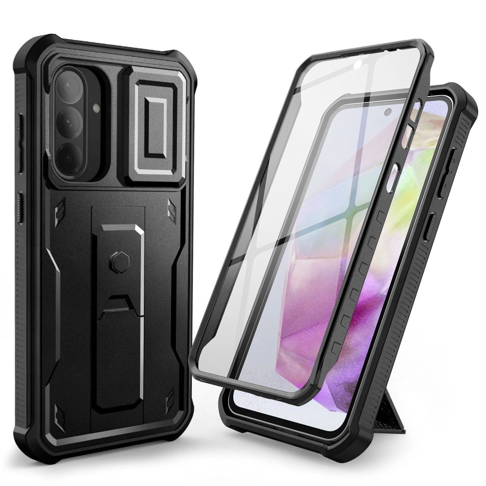 Tech-Protect Kevlar Cam+ Case for Samsung Galaxy A36 5G - Blackeng