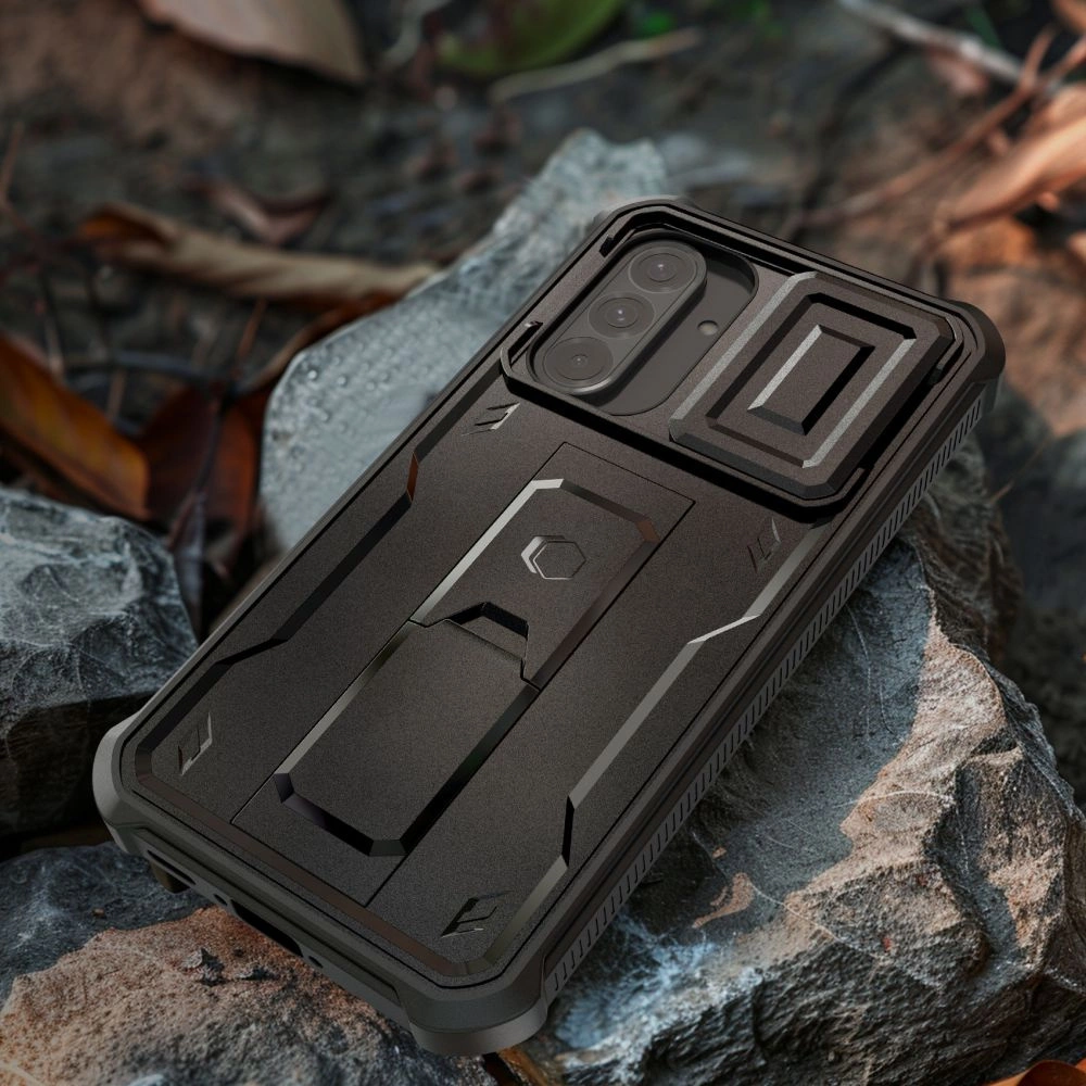 Tech-Protect Kevlar Cam+ Case for Samsung Galaxy A36 5G - Blackeng