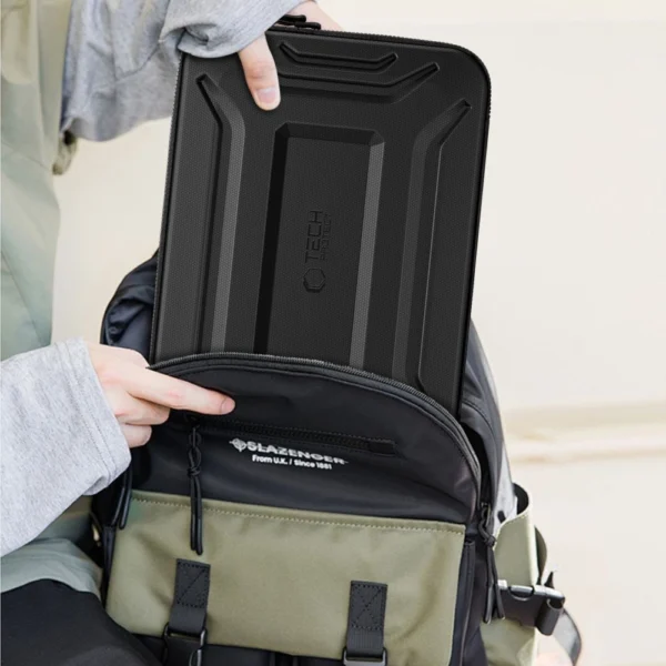 Tech-Protect Kevlar Pro Laptop Case 13-14" - Blackeng