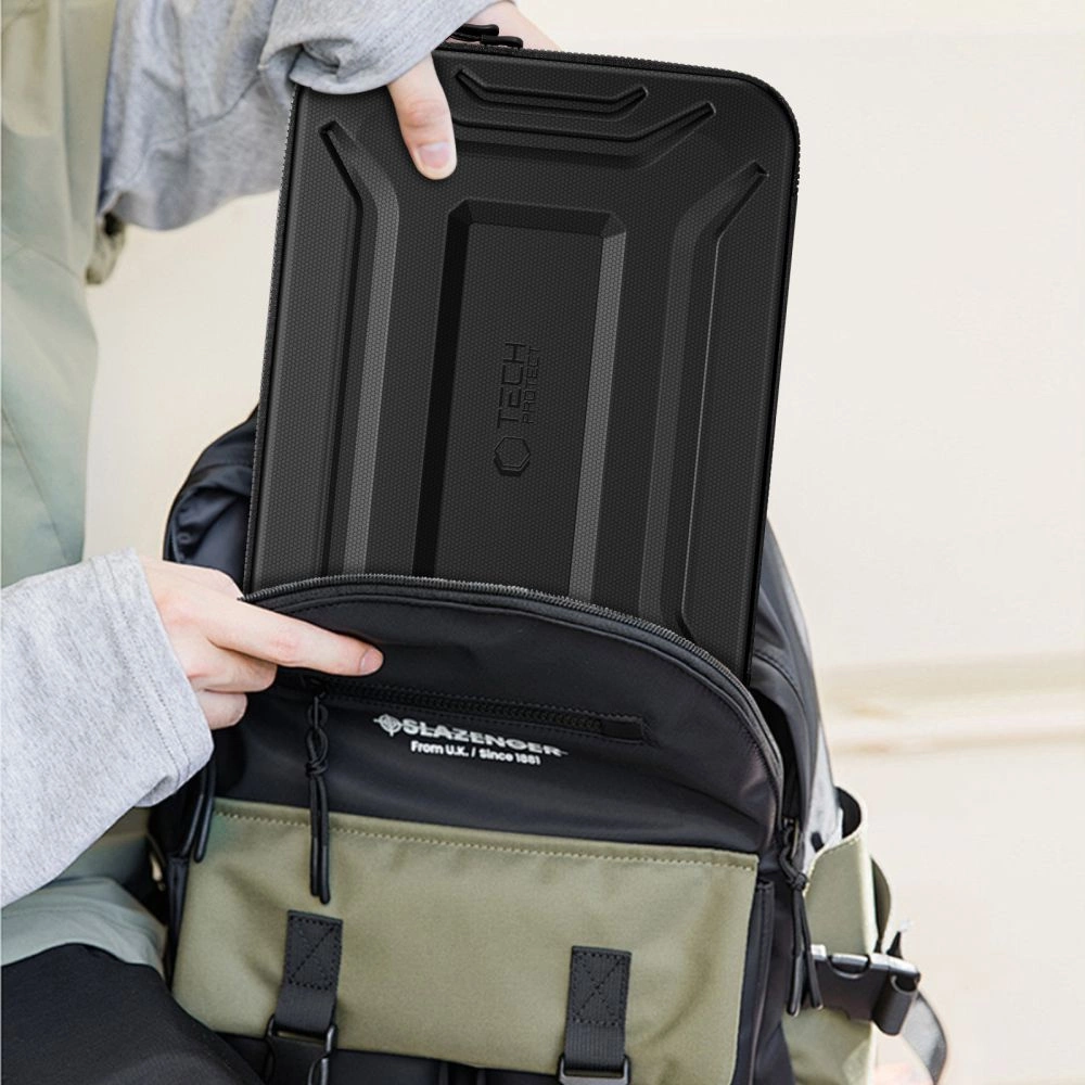 Tech-Protect Kevlar Pro Laptop Case 13-14" - Blackeng