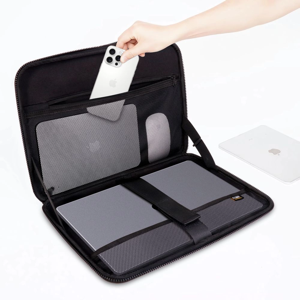 Tech-Protect Kevlar Pro Laptop Case 13-14" - Blackeng