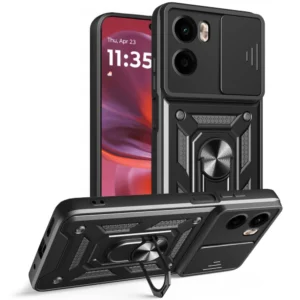 Tech-Protect CamShield Pro Case for Motorola Moto G05 / E15 - Blackeng