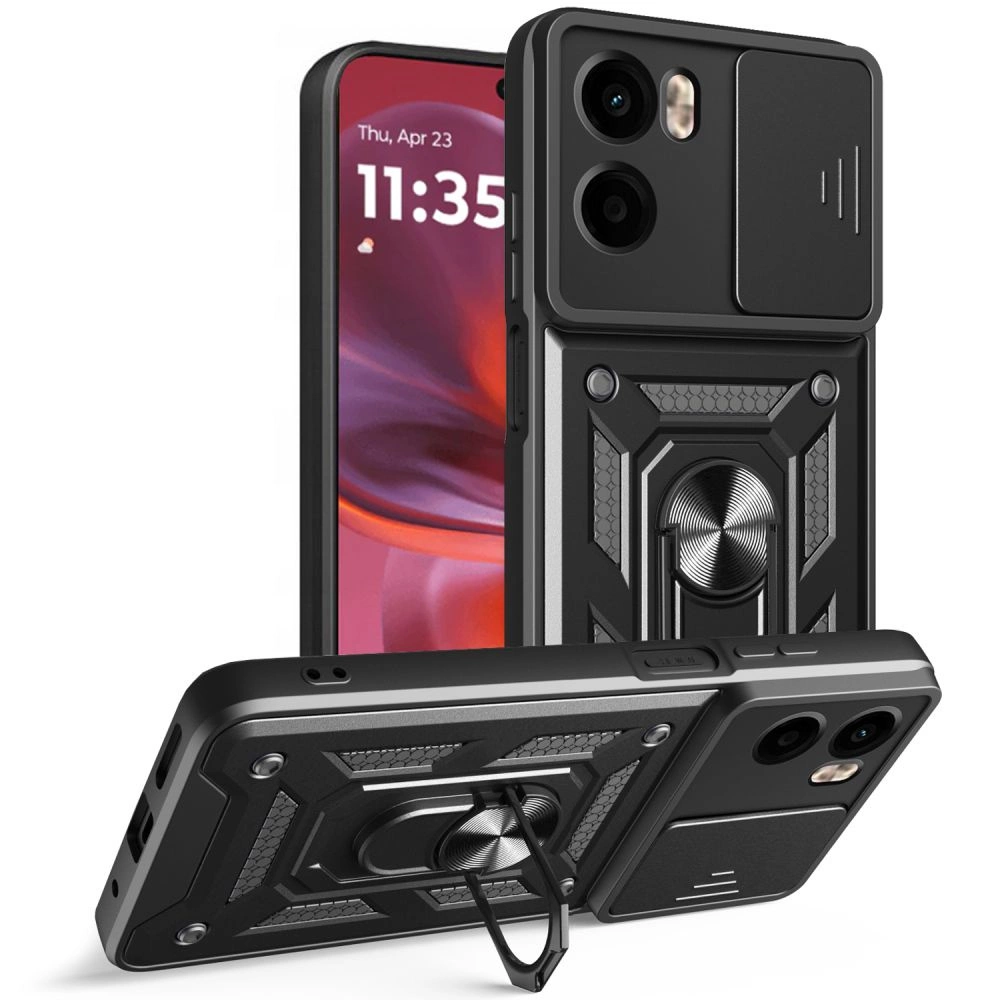 Tech-Protect CamShield Pro Case for Motorola Moto G05 / E15 - Blackeng