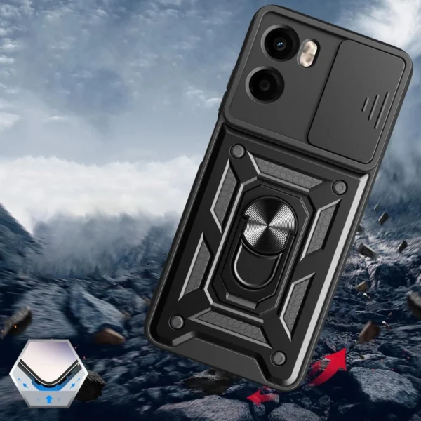 Tech-Protect CamShield Pro Case for Motorola Moto G05 / E15 - Blackeng