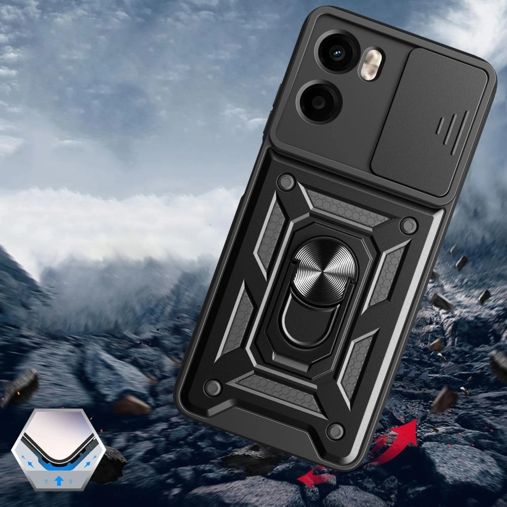 Tech-Protect CamShield Pro Case for Motorola Moto G05 / E15 - Blackeng