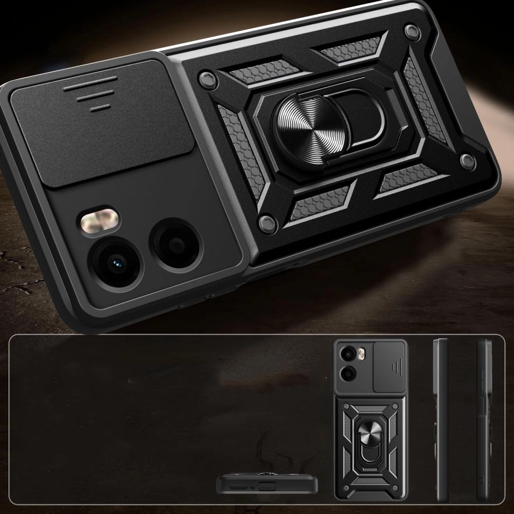 Tech-Protect CamShield Pro Case for Motorola Moto G05 / E15 - Blackeng