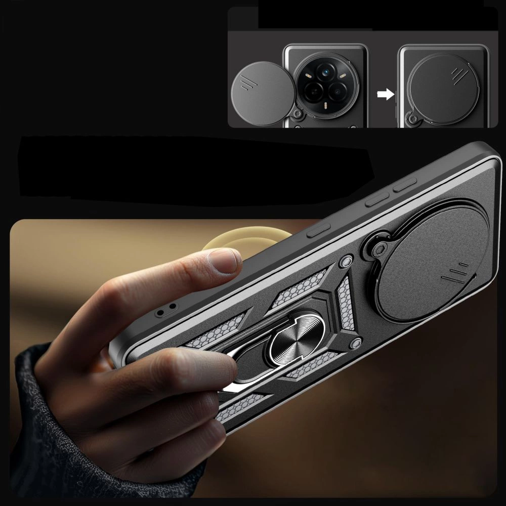 Tech-Protect CamShield Pro Case for Realme 14 Pro 5G - Blackeng