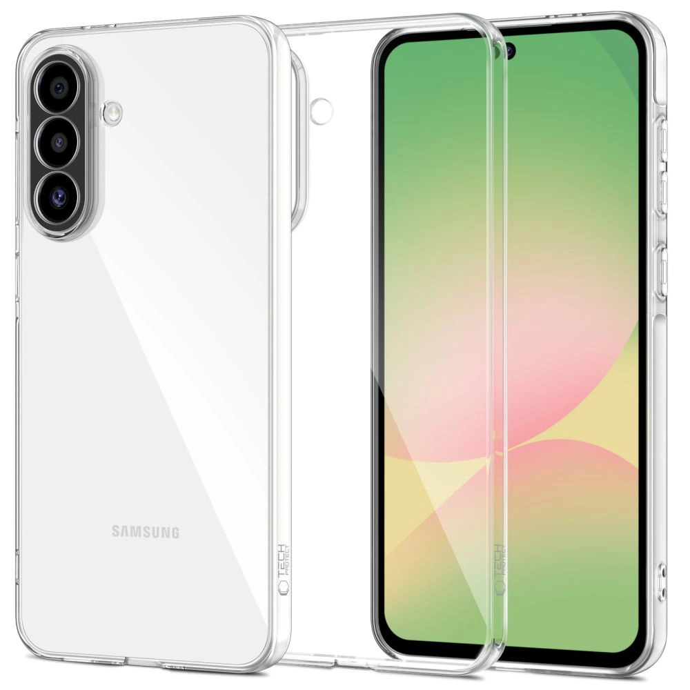 Tech-Protect FlexAir Case for Samsung Galaxy A56 5G - Transparenteng