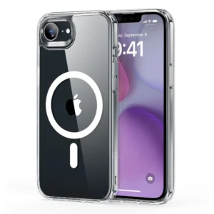 ESR Classic Hybrid Halolock MagSafe iPhone 16e Case - Cleareng