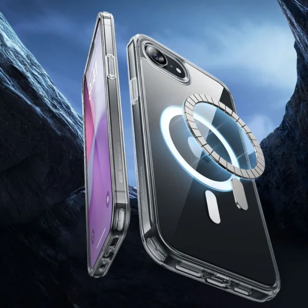 ESR Classic Hybrid Halolock MagSafe iPhone 16e Case - Cleareng