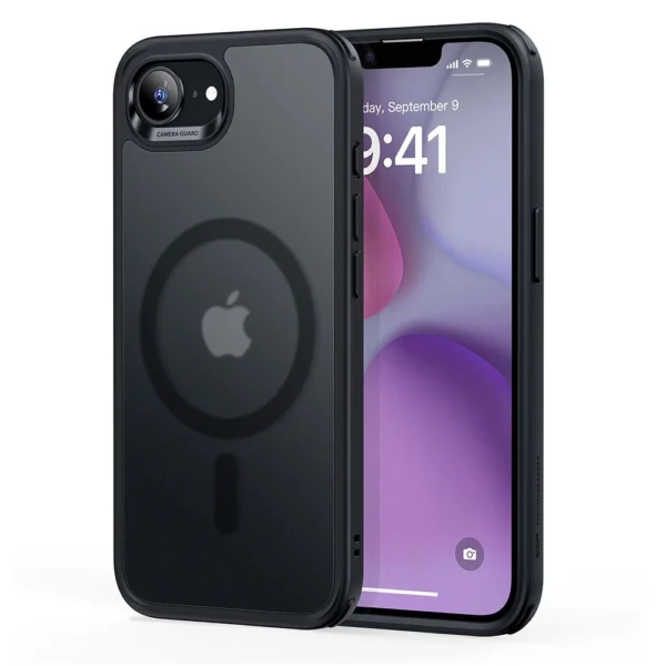 ESR Classic Hybrid Halolock MagSafe case for iPhone 16e - blackeng