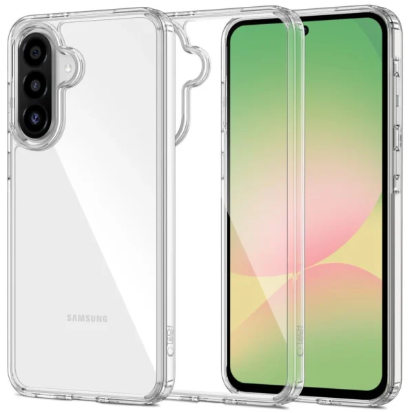 Tech-Protect FlexAir Hybrid Case for Samsung Galaxy A56 5G - Transparenteng