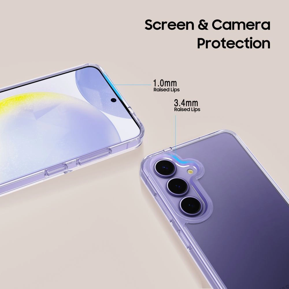 Tech-Protect FlexAir Hybrid Case for Samsung Galaxy A36 5G - Transparenteng