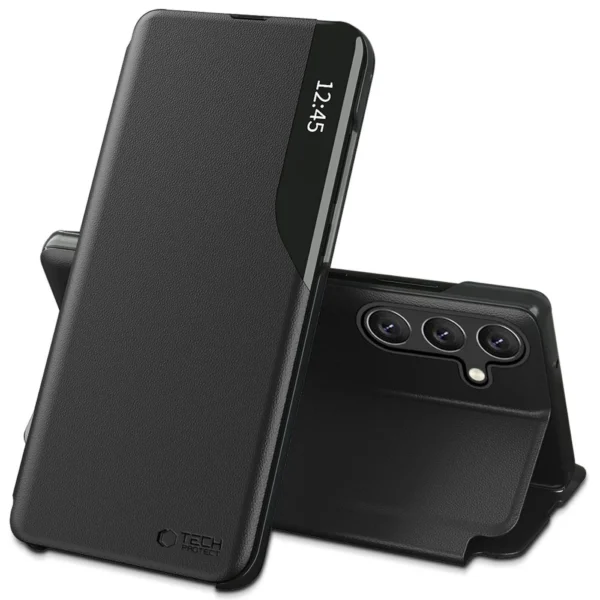Tech-Protect Smart View Case for Samsung Galaxy A56 5G - Blackeng
