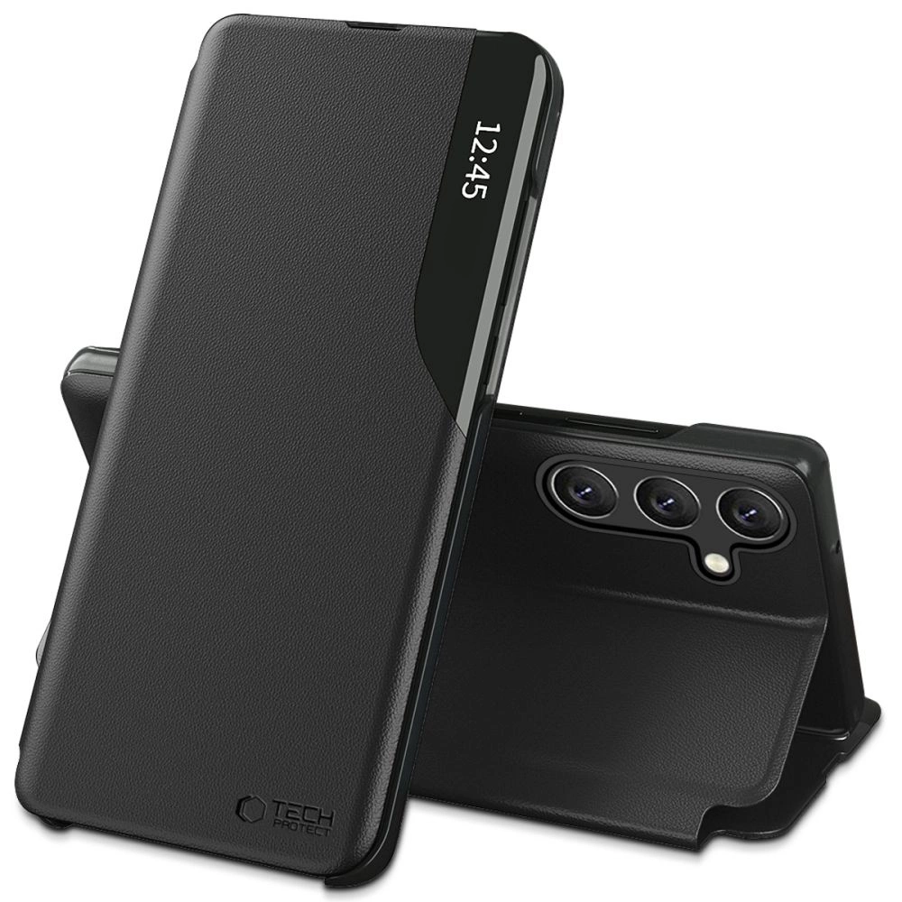 Tech-Protect Smart View Case for Samsung Galaxy A56 5G - Blackeng