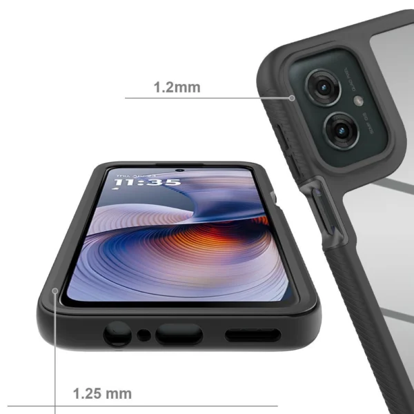 Tech-Protect Defense Case for Motorola Moto G15 / G15 Power / G05 / E15 - Blackeng