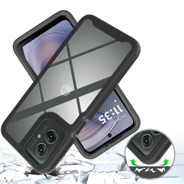 Tech-Protect Defense Case for Motorola Moto G15 / G15 Power / G05 / E15 - Blackeng