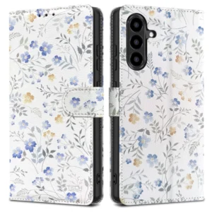 Tech-Protect Wallet Case for Samsung Galaxy A56 5G - White Daisieseng