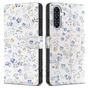 Tech-Protect Wallet Case for Samsung Galaxy A36 5G - White Daisieseng