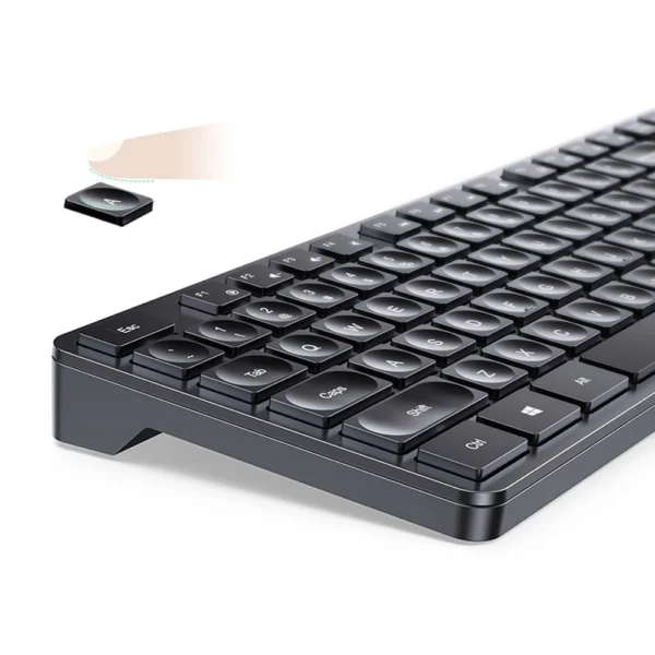 Ugreen KU004 90250 2.4GHz Wireless Keyboard for Windows / MacOS - Blackeng