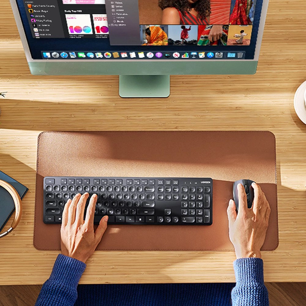 Ugreen KU004 90250 2.4GHz Wireless Keyboard for Windows / MacOS - Blackeng