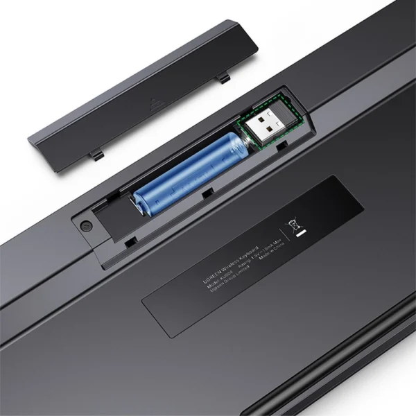 Ugreen KU004 90250 2.4GHz Wireless Keyboard for Windows / MacOS - Blackeng