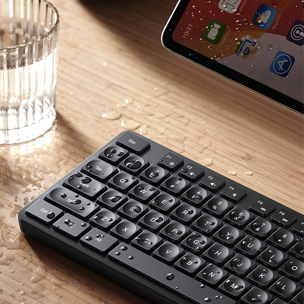 Ugreen KU004 90250 2.4GHz Wireless Keyboard for Windows / MacOS - Blackeng