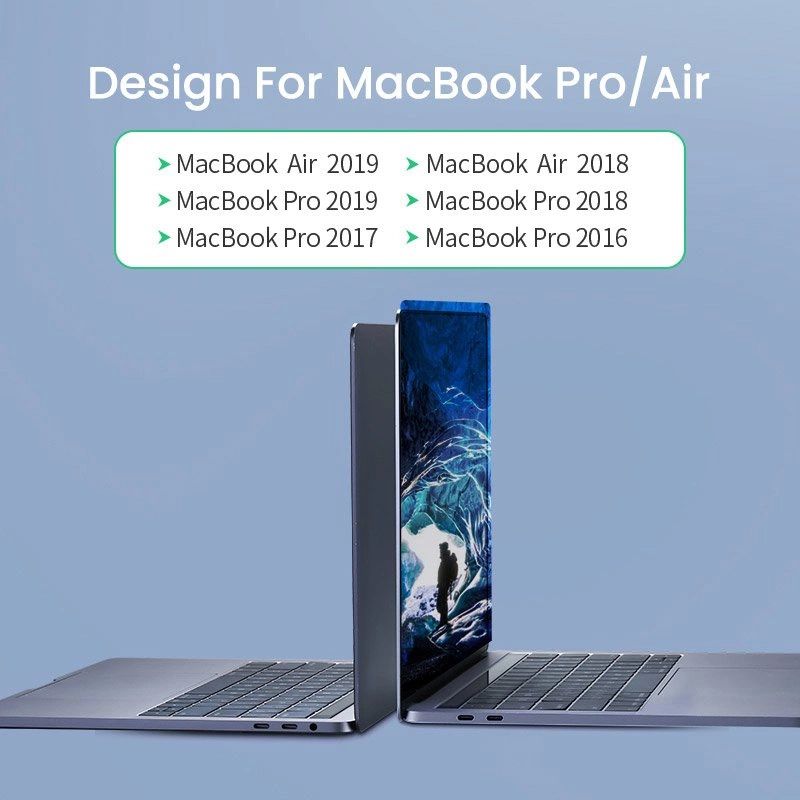 HUB Ugreen 60559 2x USB-C / USB-C PD (Thunderbolt 3, 100W, 4K 60 Hz, 10 Gbps) / HDMI 4K 30 Hz / 3x USB 3.0 for MacBook Pro / Air - Grayeng