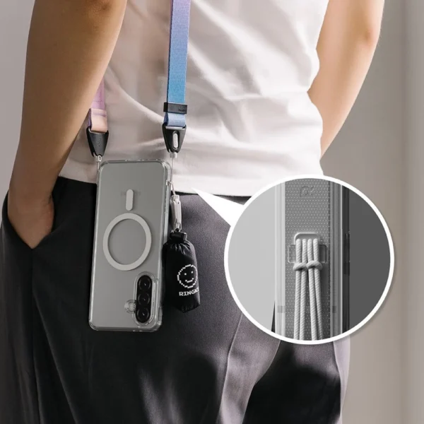 Ringke Fusion Magnetic MagSafe Case for Samsung Galaxy A36 / A56 5G - Transparenteng