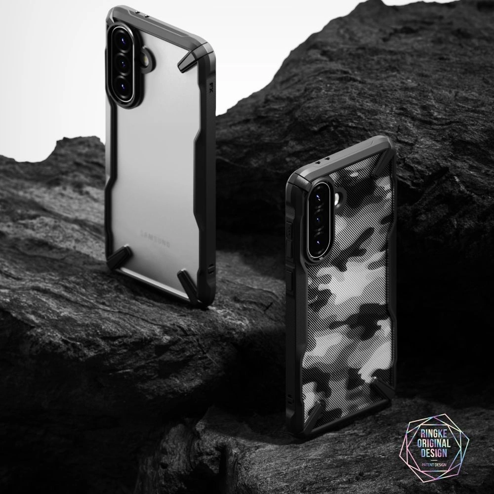 Ringke Fusion X Case for Samsung Galaxy A36 / A56 5G - Black Camoeng