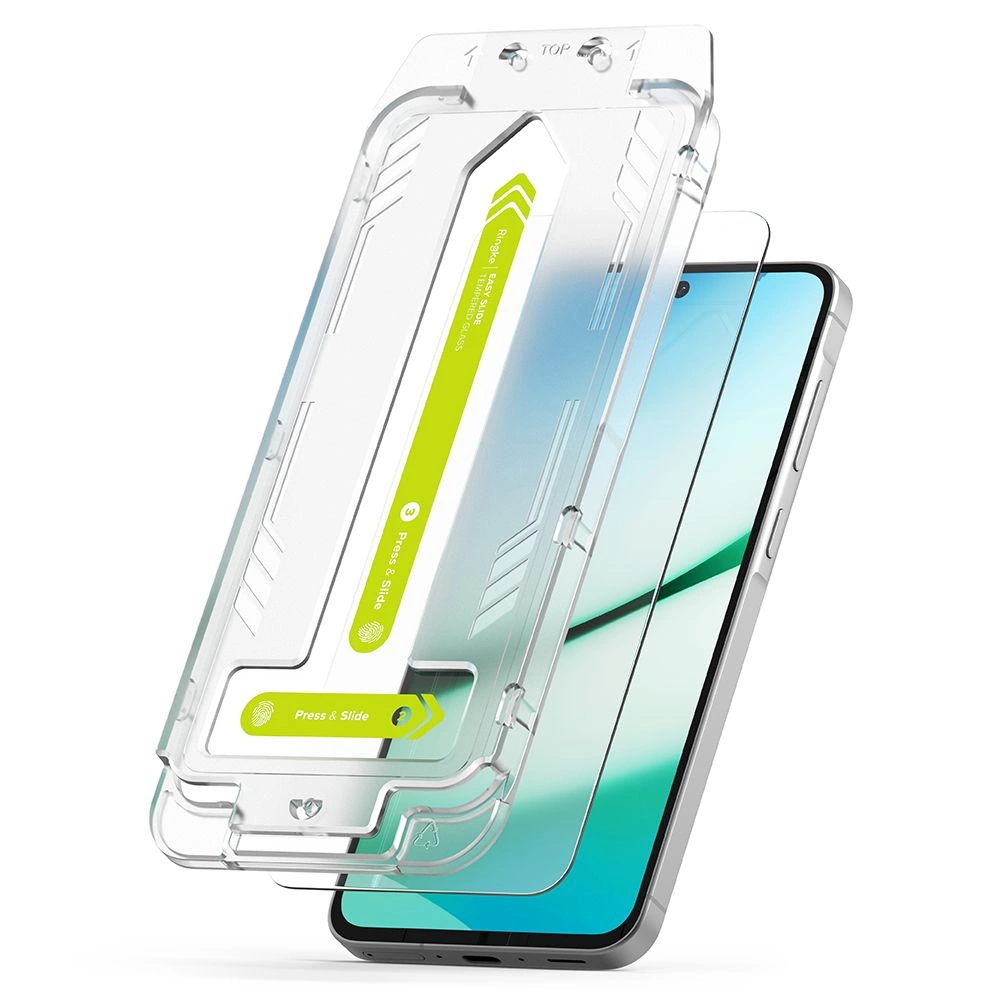 Ringke Easy Slide 2-pack tempered glass for Samsung Galaxy A56 5G - transparenteng