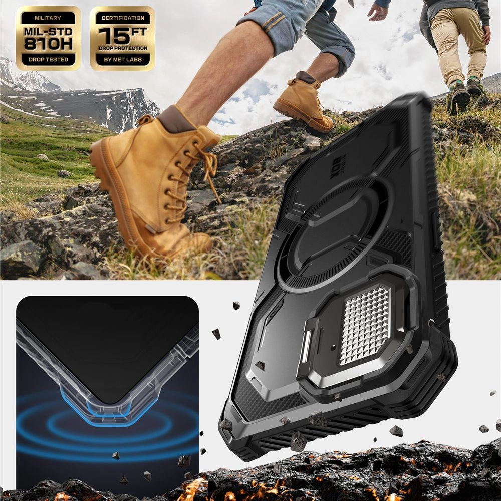 Supcase IBLSN Armorbox Mag iPhone 16e Case - Blackeng
