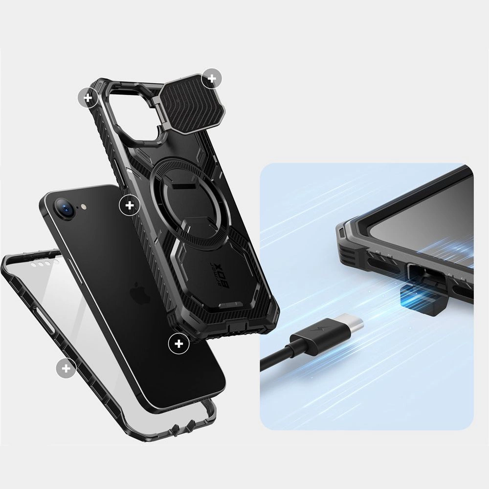 Supcase IBLSN Armorbox Mag iPhone 16e Case - Blackeng