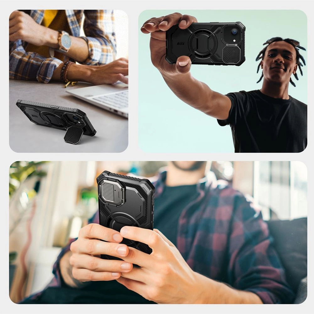 Supcase IBLSN Armorbox Mag iPhone 16e Case - Blackeng