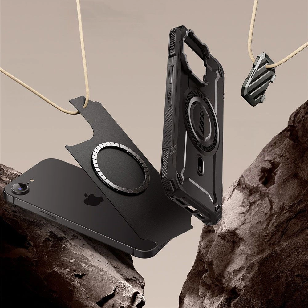 Supcase UB XT Mag MagSafe iPhone 16e Case - Blackeng