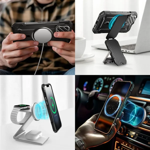 Supcase UB XT Mag MagSafe iPhone 16e Case - Blackeng