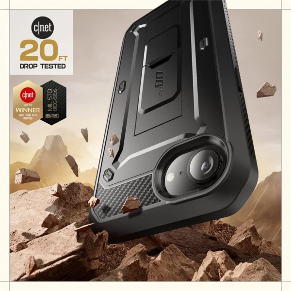 Supcase Unicorn Beetle Pro iPhone 16e Case - Blackeng