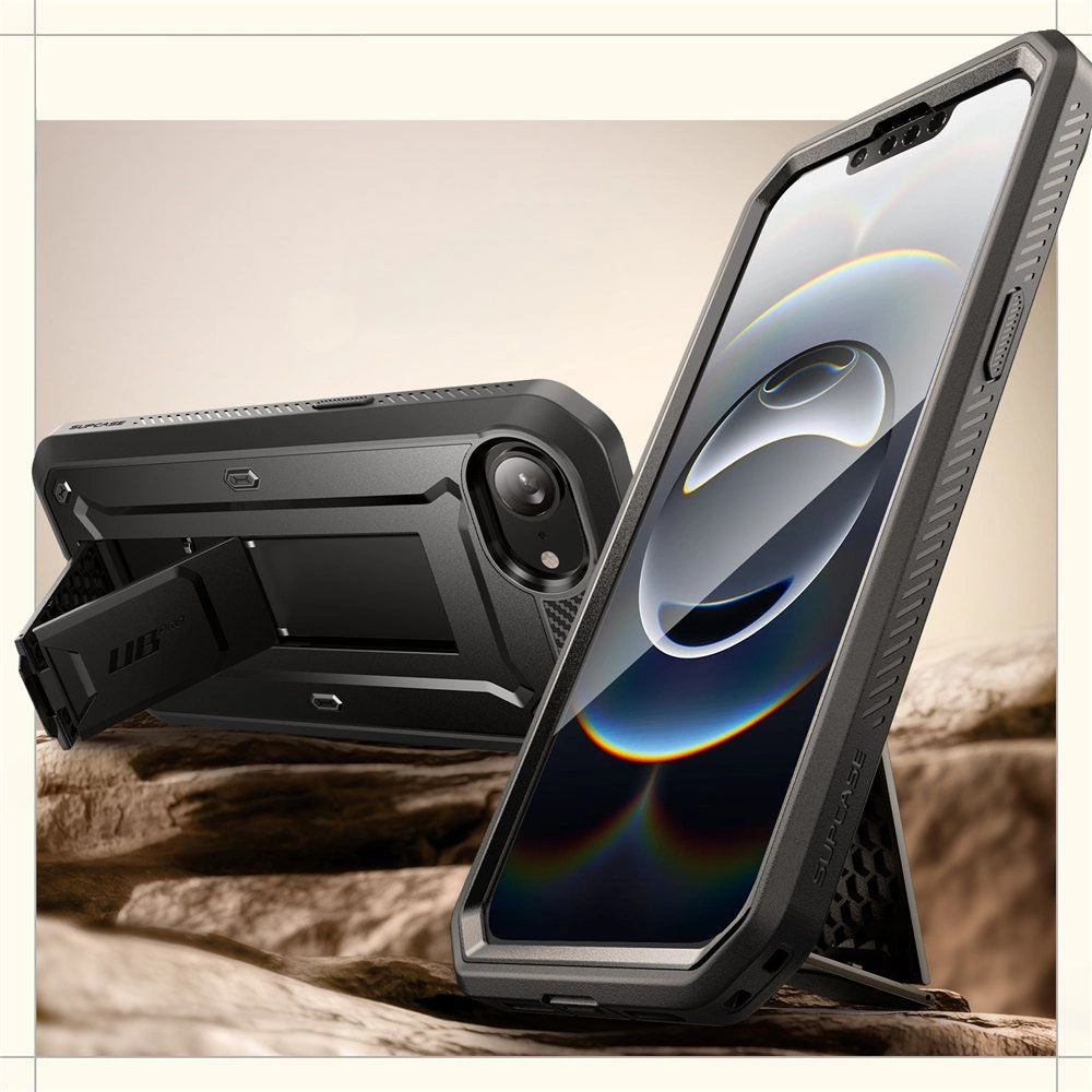 Supcase Unicorn Beetle Pro iPhone 16e Case - Blackeng