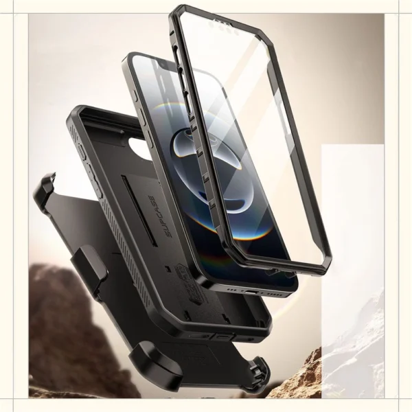 Supcase Unicorn Beetle Pro iPhone 16e Case - Blackeng