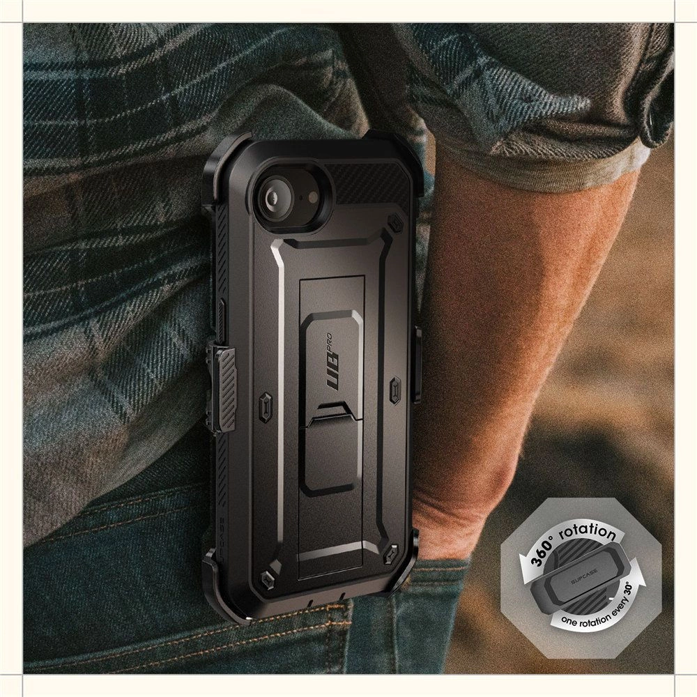 Supcase Unicorn Beetle Pro iPhone 16e Case - Blackeng
