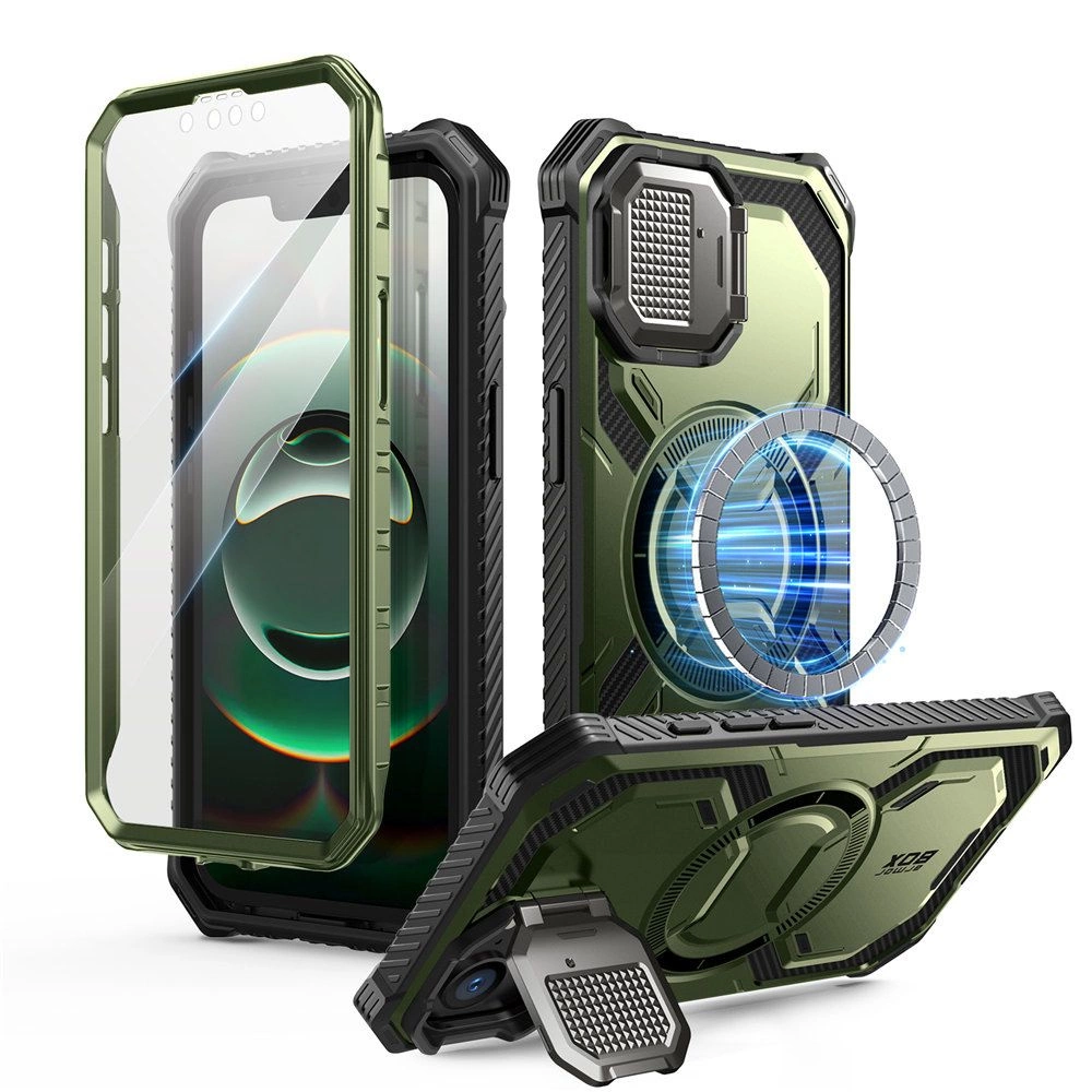 IBLSN Armorbox Mag MagSafe Supcase Case for iPhone 16e - oliveeng