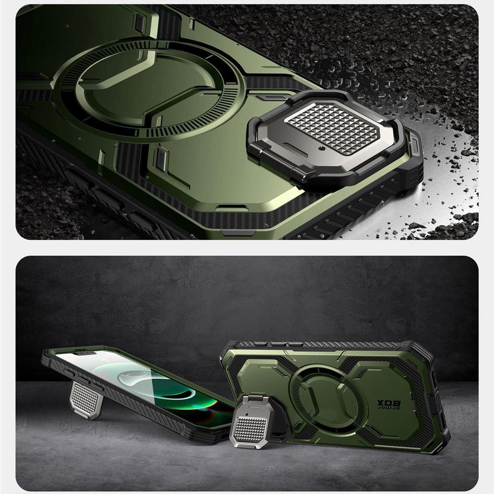 IBLSN Armorbox Mag MagSafe Supcase Case for iPhone 16e - oliveeng