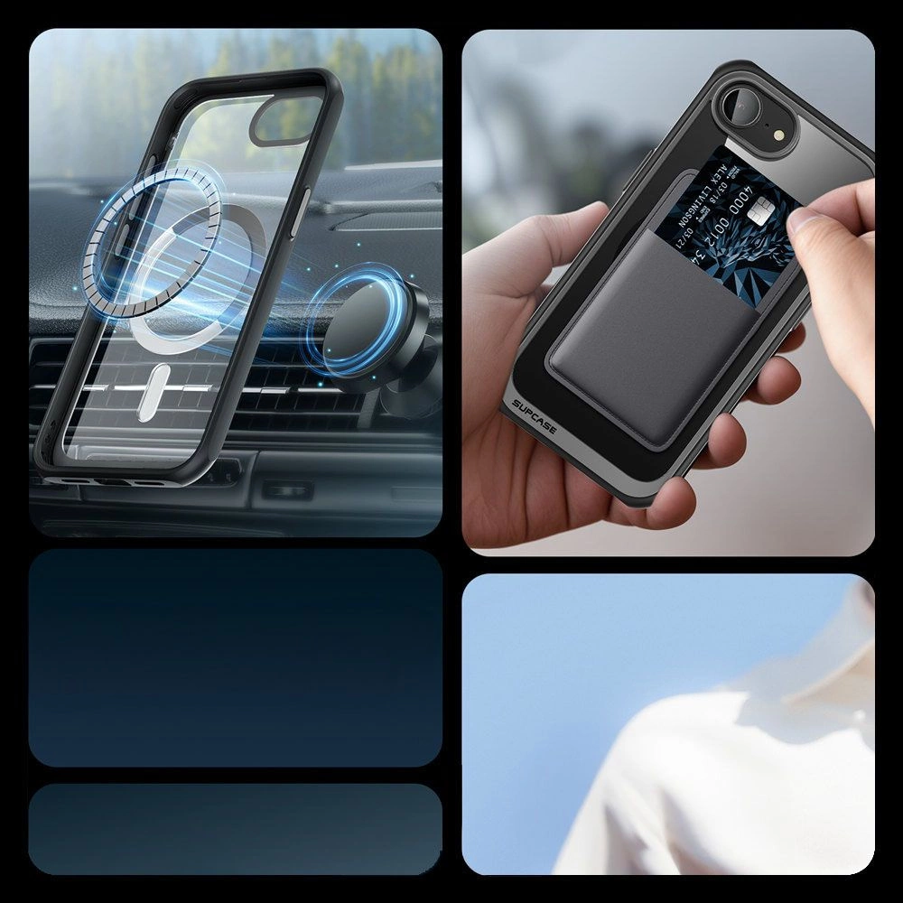 Supcase UB Mag MagSafe iPhone 16e Case - Blackeng