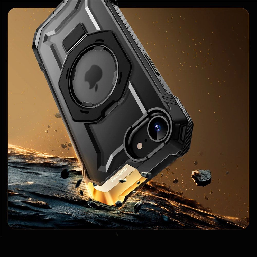 Supcase UB Grip Mag MagSafe iPhone 16e Case - Blackeng