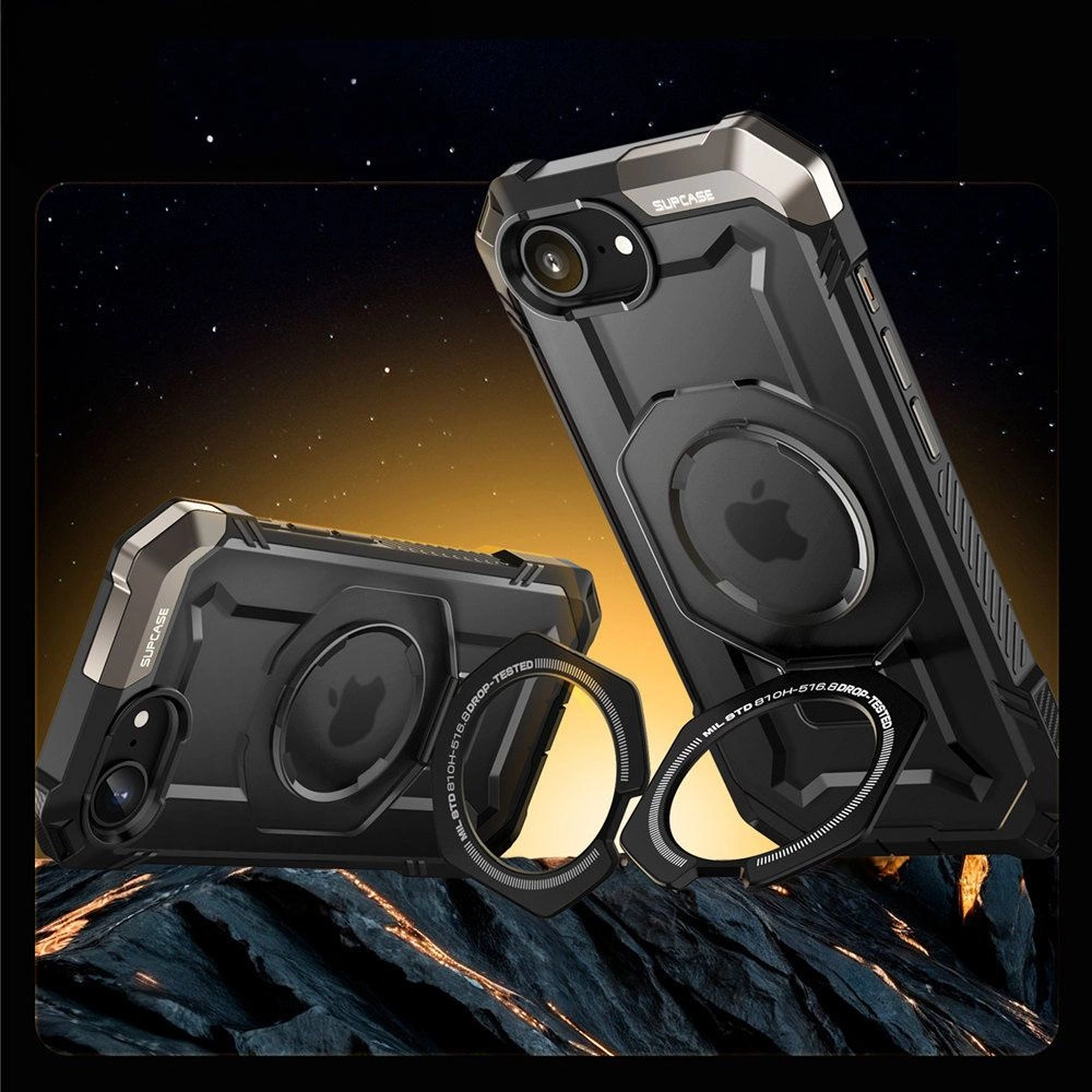 Supcase UB Grip Mag MagSafe iPhone 16e Case - Blackeng