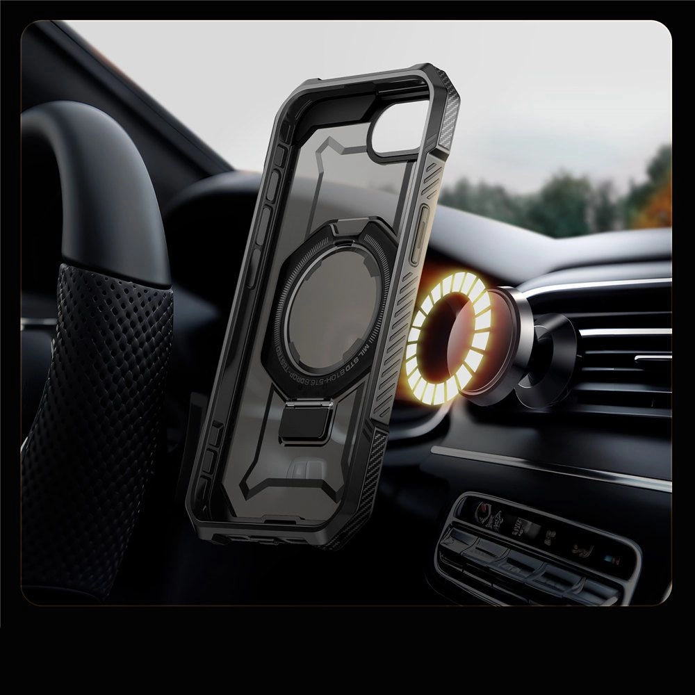 Supcase UB Grip Mag MagSafe iPhone 16e Case - Blackeng