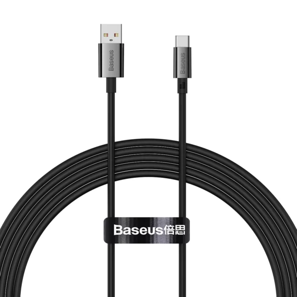 Baseus Superior Series USB-A / USB-C 100W Cable for Huawei / Honor 1.5m - Blackeng
