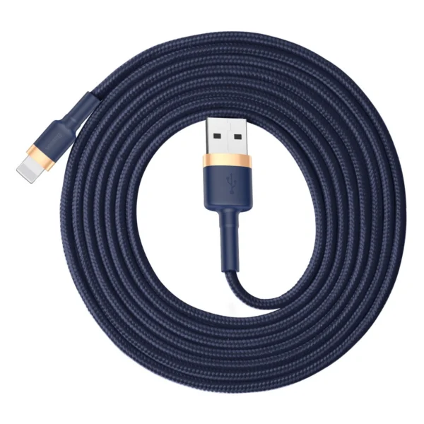 Baseus Cafule USB-A / Lightning 2.4A QC 3.0 cable 1 m - blue-goldeng